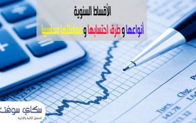 الأقساط السنوية أنواعها وطرق احتسابها ومعاملتها محاسبيا