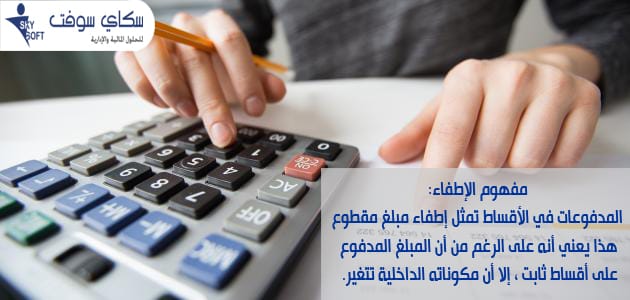 الأقساط السنوية