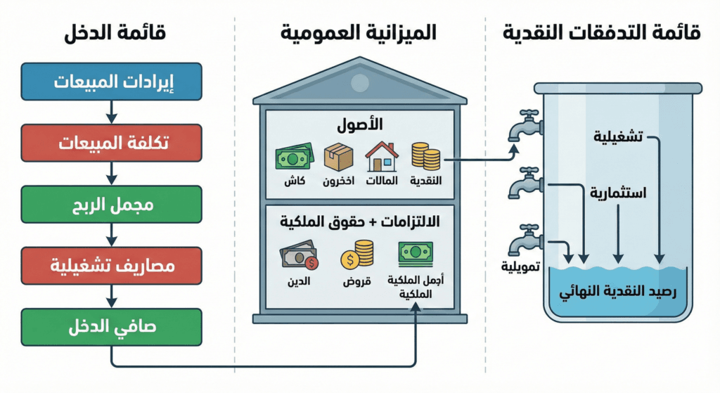 نماذج القوائم المالية
