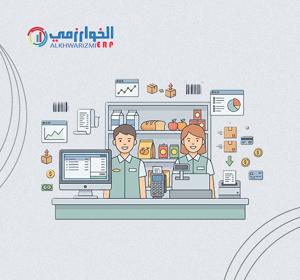 نقاط بيع كاشير لمراكز التخفيضات هايبر